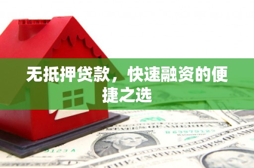 林芝无抵押贷款，快速融资的便捷之选