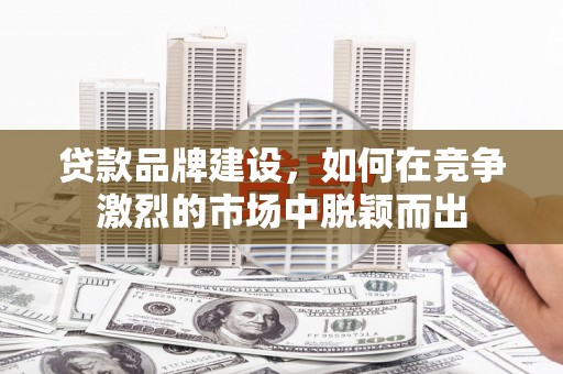 林芝贷款品牌建设，如何在竞争激烈的市场中脱颖而出