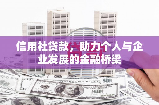 林芝信用社贷款，助力个人与企业发展的金融桥梁