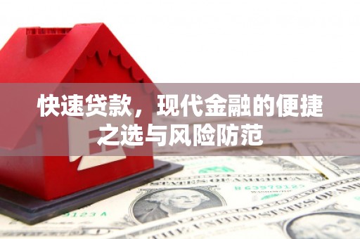 林芝快速贷款，现代金融的便捷之选与风险防范