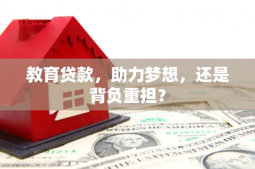 林芝教育贷款，助力梦想，还是背负重担？