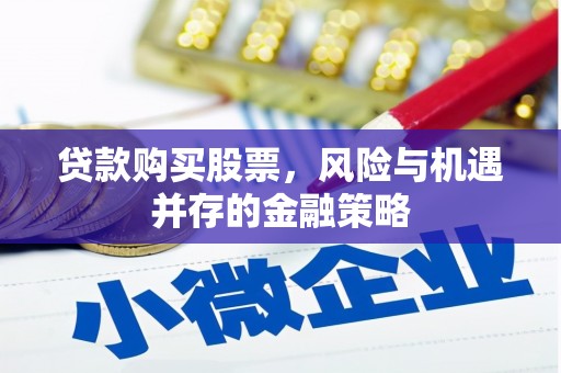 林芝贷款购买股票，风险与机遇并存的金融策略