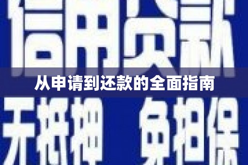 林芝从申请到还款的全面指南