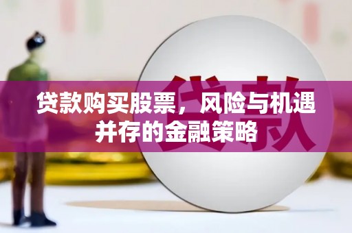 林芝贷款购买股票，风险与机遇并存的金融策略