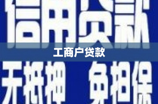 林芝工商户贷款
