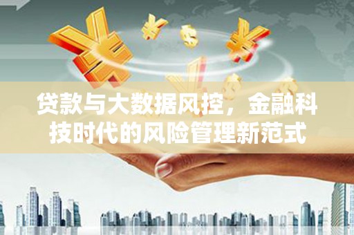 林芝贷款与大数据风控，金融科技时代的风险管理新范式