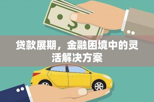 林芝贷款展期，金融困境中的灵活解决方案