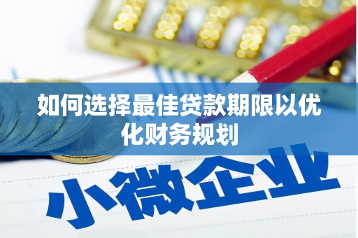 林芝如何选择最佳贷款期限以优化财务规划
