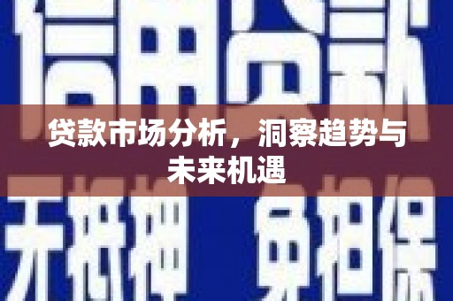 林芝贷款市场分析，洞察趋势与未来机遇