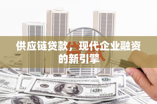 林芝供应链贷款，现代企业融资的新引擎