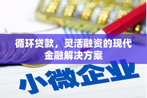 林芝循环贷款，灵活融资的现代金融解决方案