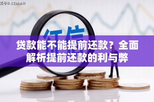 林芝贷款能不能提前还款？全面解析提前还款的利与弊