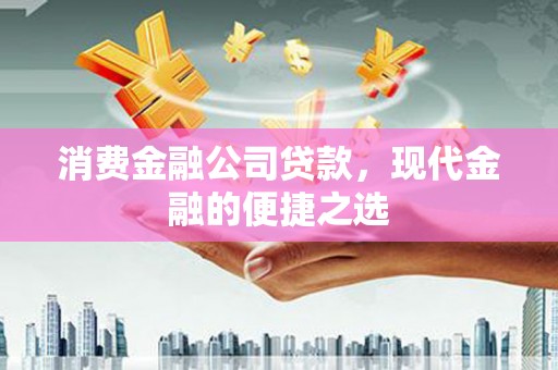 林芝消费金融公司贷款，现代金融的便捷之选