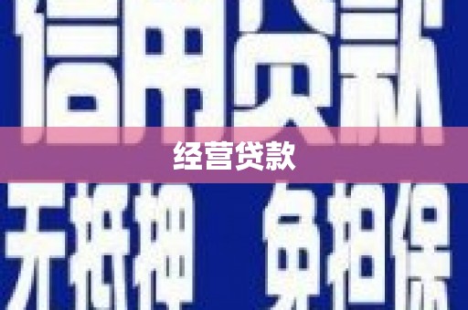 林芝经营贷款