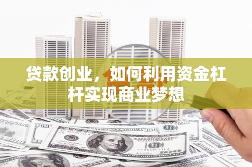 林芝贷款创业，如何利用资金杠杆实现商业梦想