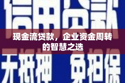 林芝现金流贷款，企业资金周转的智慧之选