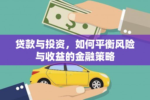 林芝贷款与投资，如何平衡风险与收益的金融策略