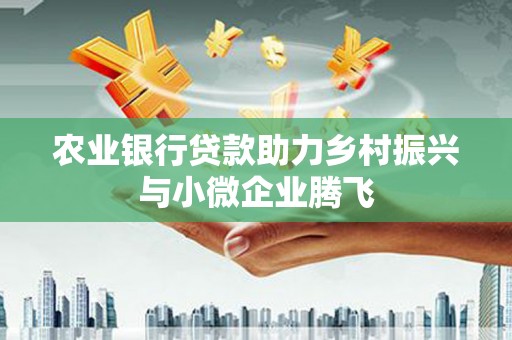 林芝农业银行贷款助力乡村振兴与小微企业腾飞