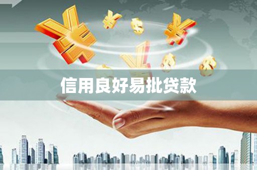 林芝信用良好易批贷款