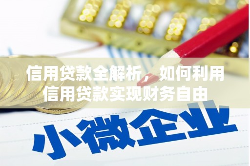 林芝信用贷款全解析，如何利用信用贷款实现财务自由