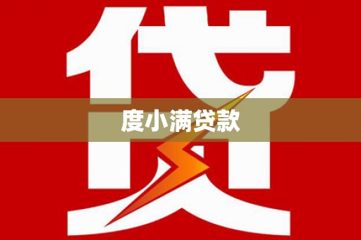 林芝度小满贷款